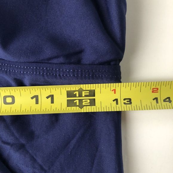 A Pea In The Pod Splendid Collections Blue Halter Tankini Top Womens Small - Picture 8 of 8